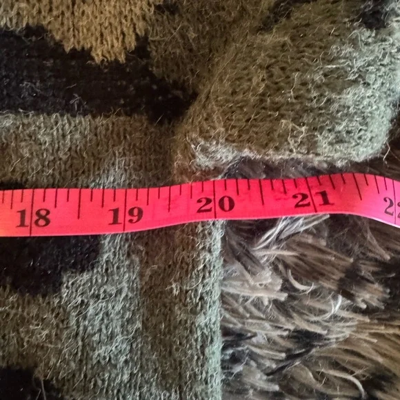 Katsumi Women’s Y2K Retro Camouflage Crewneck Sweater Size M​ - Picture 11 of 12